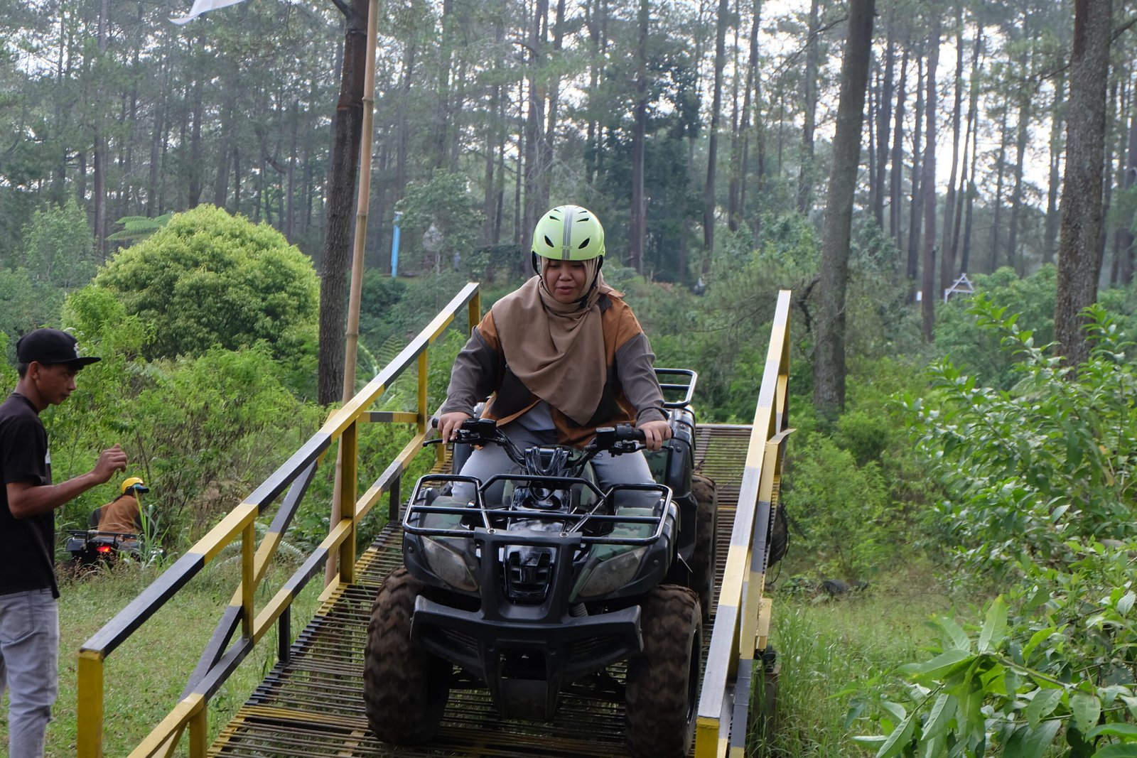 ATV Lembang Cikole trek alam 2 KM