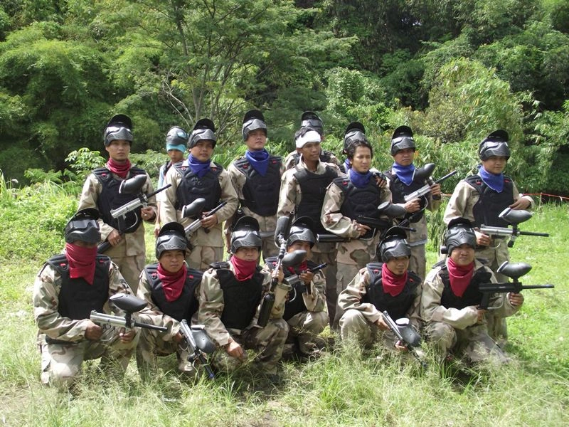 Team Building Paintball