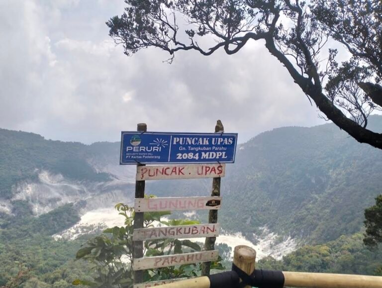 hiking Upas Hill melalui Trek 11 Sukawana