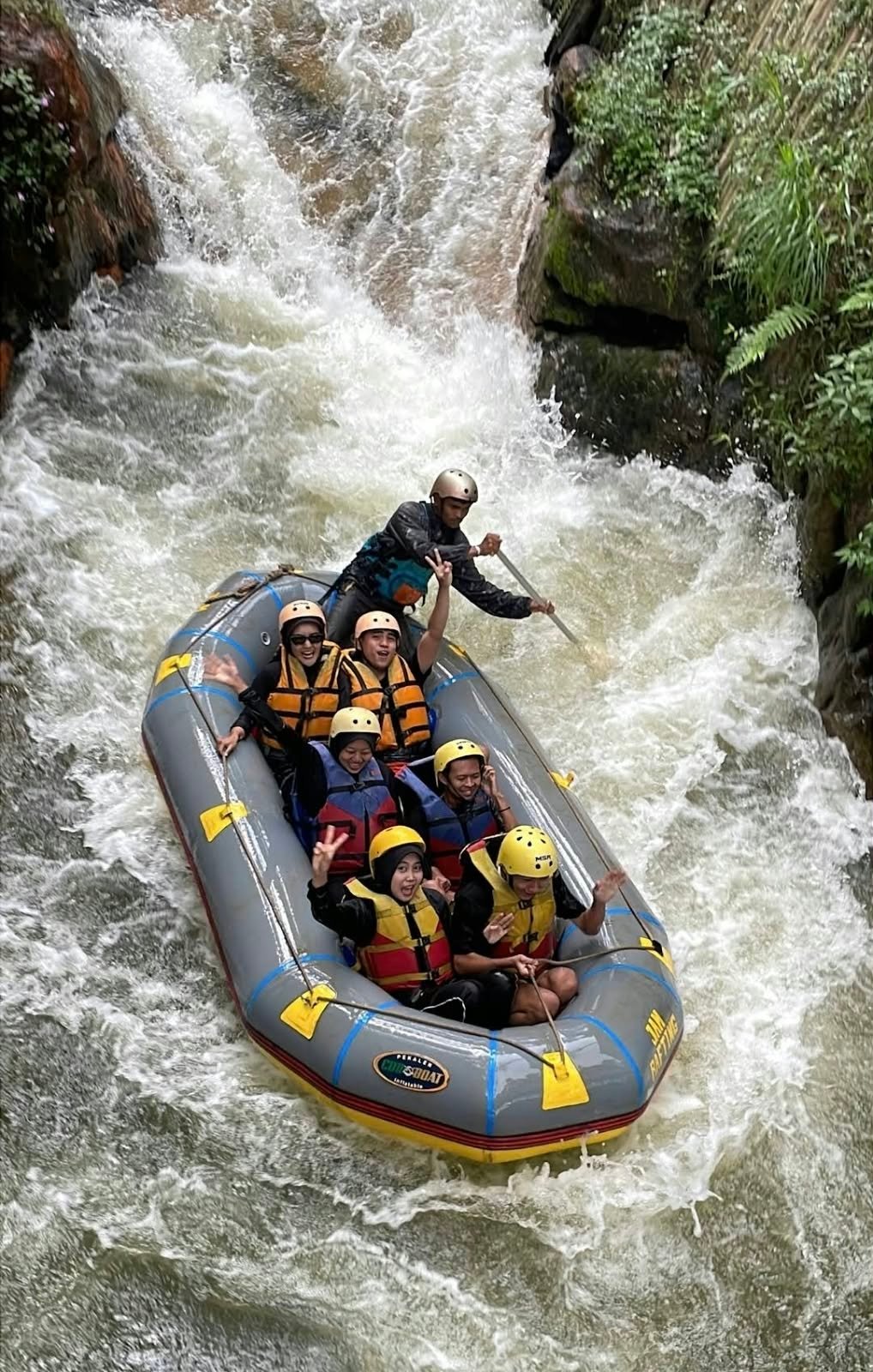 rafting Pangalengan Sungai Palayangan